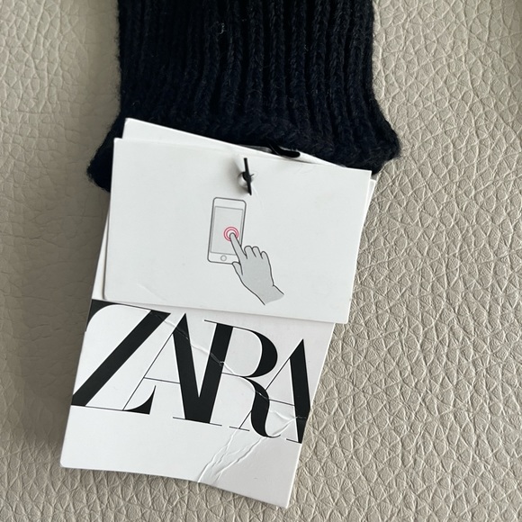 NWT - Zara Men’s Wool Blended Touchscreen Gloves - Size M - Picture 3 of 5